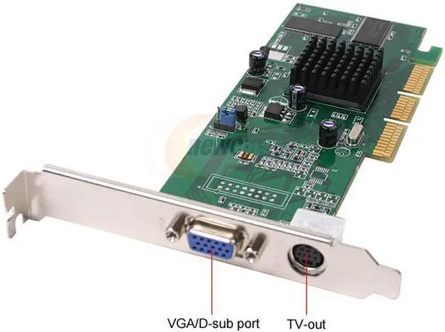 Alt view image 2 of 6 - SAPPHIRE Radeon 7000 64MB DDR AGP 2X/4X Graphics Card 100941L