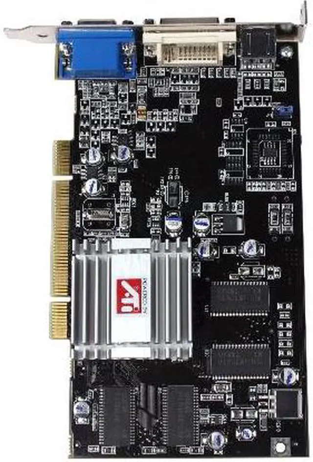 Alt view image 2 of 10 - SAPPHIRE Radeon 7000 64MB DDR PCI Graphics Card 100945L-BK