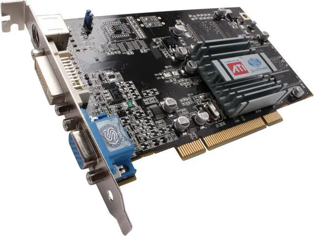 Alt view image 6 of 10 - SAPPHIRE Radeon 7000 64MB DDR PCI Graphics Card 100945L-BK