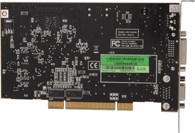 Alt view image 9 of 10 - SAPPHIRE Radeon 7000 64MB DDR PCI Graphics Card 100945L-BK