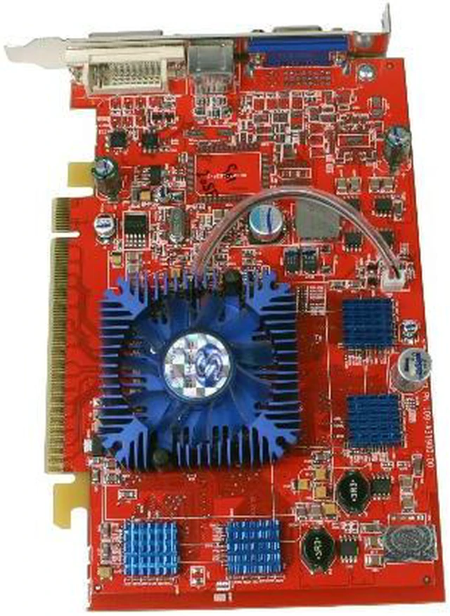 Red Radeon Sapphire Graphics Card SAPPHIRE Radeon X700PRO Graphics Card 100595-Red - Newegg.com