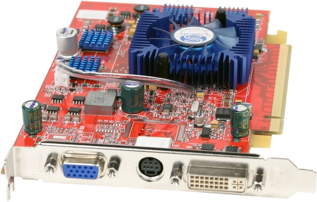 Red Radeon Sapphire Graphics Card SAPPHIRE Radeon X700PRO Graphics Card 100596-Red - Newegg.com