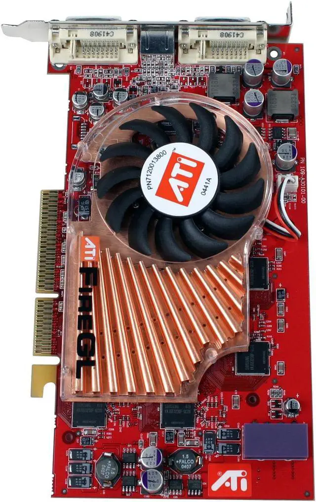 Alt view image 4 of 6 - ATI FireGL X3-256 FireGL X3 256MB 256-bit GDDR3 AGP 4X/8X HDCP Ready Workstation Video Card, 100-505096