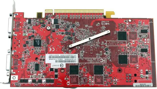 Alt view image 4 of 6 - AMD FireGL V7100 100-505091 256MB 256-bit GDDR3 PCI Express x16 Graphics Card - OEM