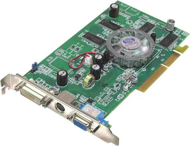 Main image of SAPPHIRE Radeon 9550 256MB DDR AGP 4X/8X Graphics Card 100577-GN-F - OEM