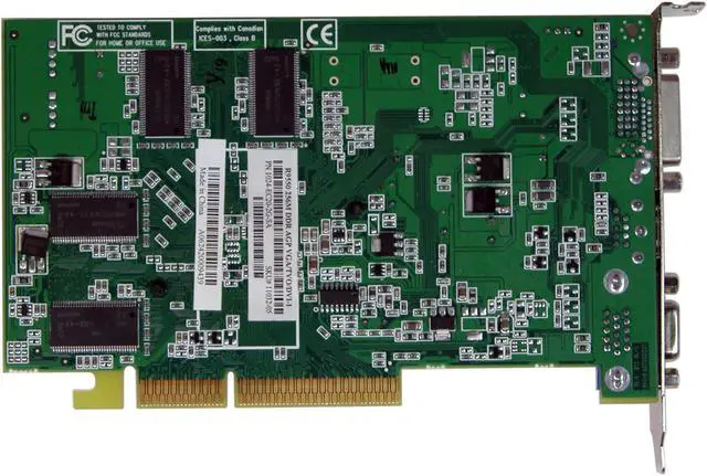 Alt view image 3 of 3 - SAPPHIRE Radeon 9550 256MB DDR AGP 4X/8X Graphics Card 100577-GN-F - OEM