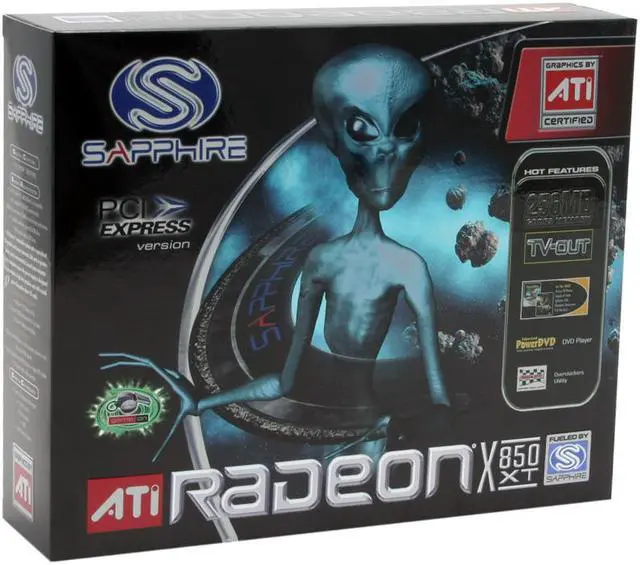 Alt view image 6 of 6 - SAPPHIRE Radeon X850XT 256MB GDDR3 PCI Express x16 Graphics Card 100106SR-RD