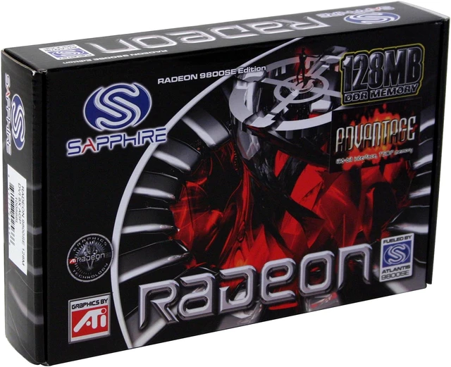 Red Radeon Sapphire Graphics Card SAPPHIRE Radeon 9800SE Graphics Card 100566 - Newegg.com
