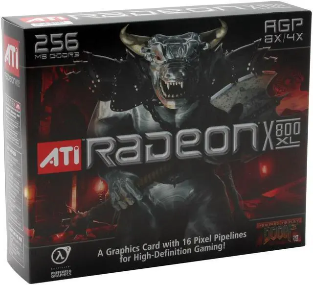 Alt view image 5 of 5 - ATI Radeon X800XL 256MB GDDR3 AGP 4X/8X Graphics Card 100-435508