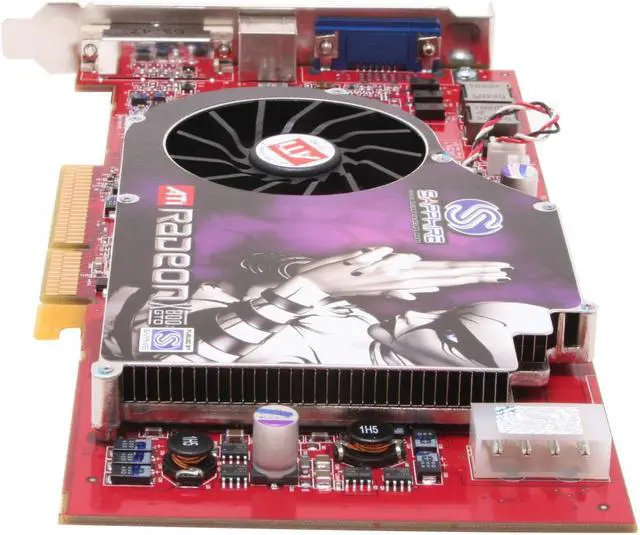 Alt view image 4 of 6 - SAPPHIRE Radeon X800GTO 256MB GDDR3 AGP 4X/8X Graphics Card 100131L