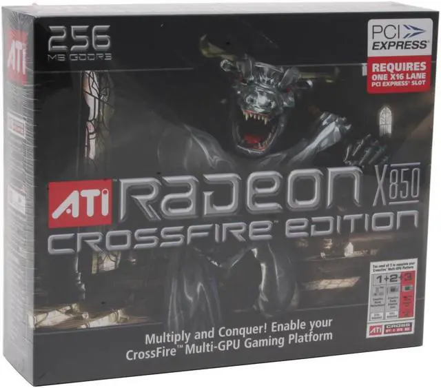 Alt view image 5 of 5 - ATI Radeon X850 CrossFire Edition 256MB GDDR3 PCI Express x16 Graphics Card 100-435422