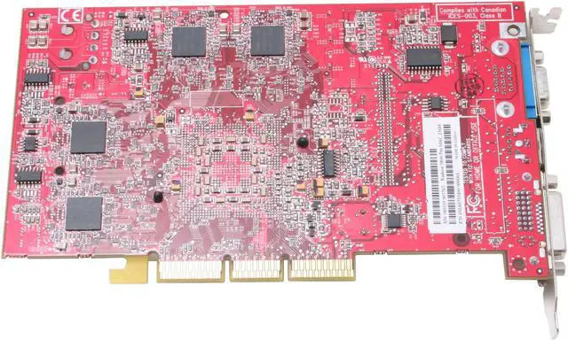 Alt view image 4 of 6 - ATI 100-435058 Radeon 9800PRO 256MB 256-bit DDR AGP 2X/4X MAC Edition Video Card