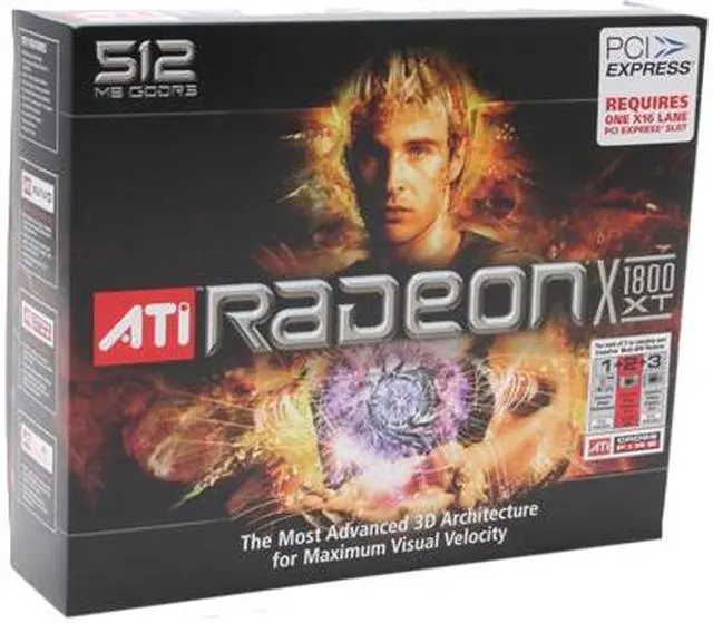 Alt view image 5 of 5 - ATI Radeon X1800XT 512MB GDDR3 PCI Express x16 Graphics Card 100-435705