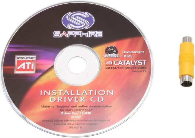 Alt view image 4 of 5 - SAPPHIRE Radeon X550 128MB DDR PCI Express x16 Graphics Card 100118L-RD