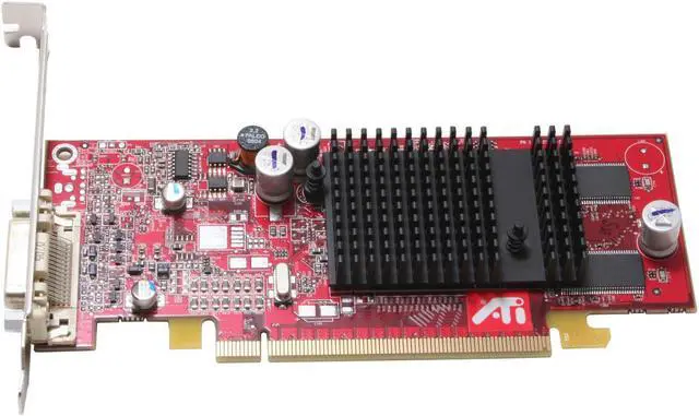 Alt view image 2 of 5 - AMD FireMV 2200 100-505111 128MB 64-bit DDR PCI Express x16 Low Profile Graphics Card