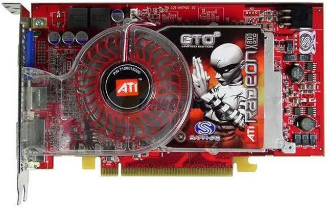 Alt view image 2 of 3 - SAPPHIRE Radeon X800GTO2 256MB GDDR3 PCI Express x16 Graphics Card 100130SR