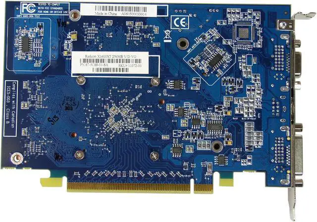 Alt view image 3 of 3 - SAPPHIRE Radeon X1600XT 256MB GDDR3 PCI Express x16 Graphics Card 100146L