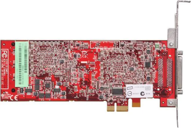 Alt view image 4 of 5 - AMD FireMV 2400 100-505115 256MB DDR PCI Express x1 Low Profile Graphics Card