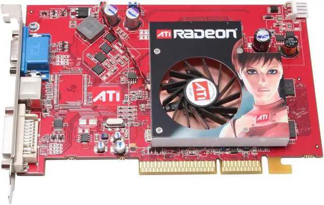 Alt view image 2 of 5 - ATI Radeon X1600PRO 512MB GDDR2 AGP 4X/8X Graphics Card 100-437510