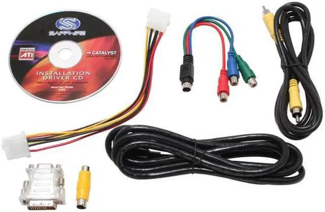 Alt view image 4 of 4 - SAPPHIRE Radeon X1600PRO 512MB GDDR2 AGP 4X/8X Graphics Card 100158 - OEM