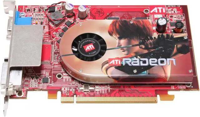 Alt view image 2 of 5 - ATI Radeon X1600PRO 512MB GDDR2 PCI Express x16 CrossFireX Support Graphics Card 100-437509