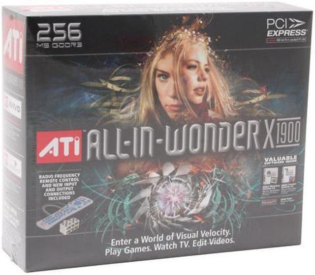 Alt view image 7 of 7 - ATI All-In-Wonder Radeon X1900 256MB GDDR3 PCI Express x16 Graphics Card 100-714800