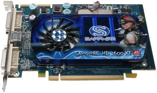 Alt view image 3 of 4 - SAPPHIRE Radeon HD 2600XT 256MB GDDR3 PCI Express x16 CrossFireX Support Graphics Card 100208L