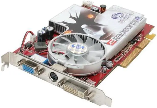 Main image of SAPPHIRE Radeon X1600PRO 256MB GDDR2 AGP 4X/8X Graphics Card 100148ADVL
