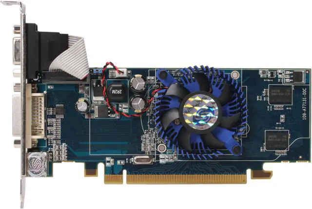 Alt view image 2 of 4 - SAPPHIRE Radeon X1550 256MB GDDR2 PCI Express x16 Graphics Card 100172-64L