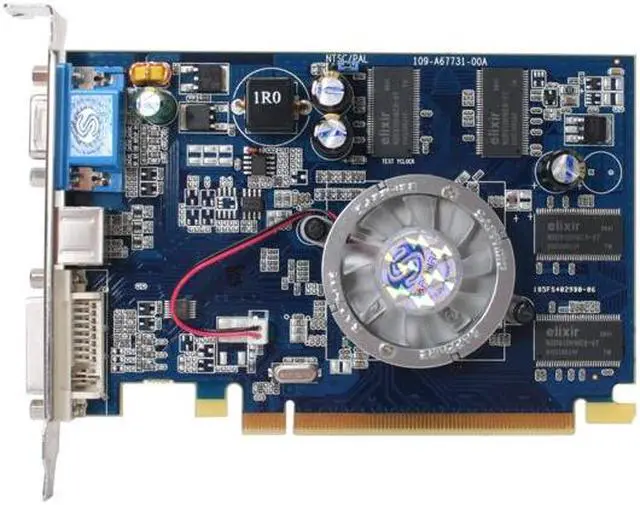 Alt view image 3 of 6 - SAPPHIRE Radeon X1300 128MB DDR PCI Express x16 Graphics Card 100184 - OEM