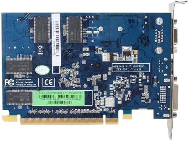 Alt view image 4 of 6 - SAPPHIRE Radeon X1300 128MB DDR PCI Express x16 Graphics Card 100184 - OEM