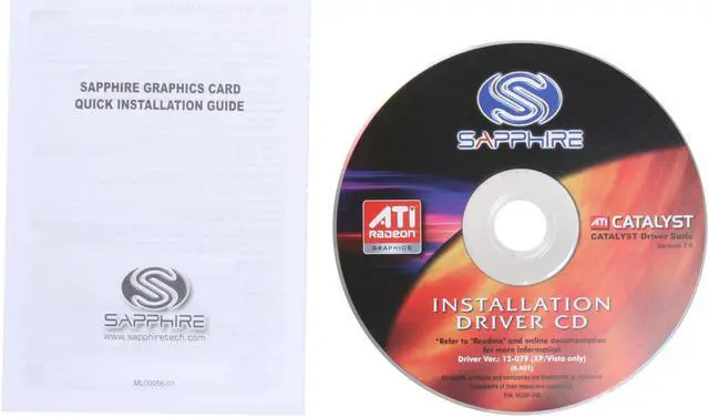 Alt view image 6 of 7 - SAPPHIRE Radeon HD 2600XT 256MB GDDR3 AGP 8X Graphics Card 100219L