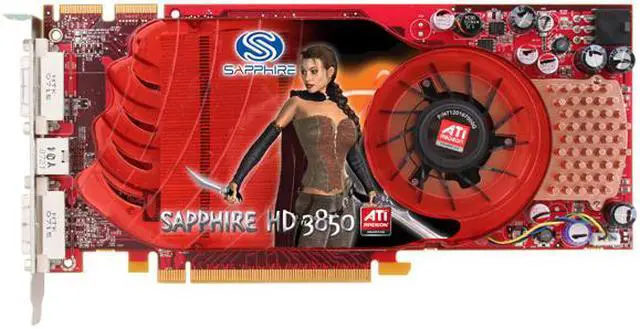 Alt view image 2 of 3 - SAPPHIRE Radeon HD 3850 256MB GDDR3 PCI Express 2.0 x16 CrossFireX Support Graphics Card 100216L