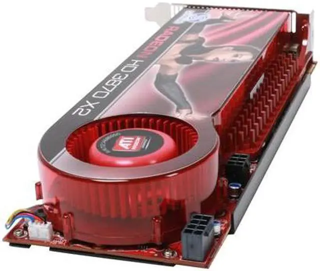 Alt view image 5 of 7 - SAPPHIRE Radeon HD 3870 X2 1GB (512MB x 2) GDDR3 PCI Express x16 CrossFireX Support Graphics Card 100221SR