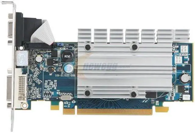 Alt view image 3 of 5 - SAPPHIRE Radeon HD 3450 256MB GDDR2 PCI Express 2.0 x16 CrossFireX Support Graphics Card 100233L