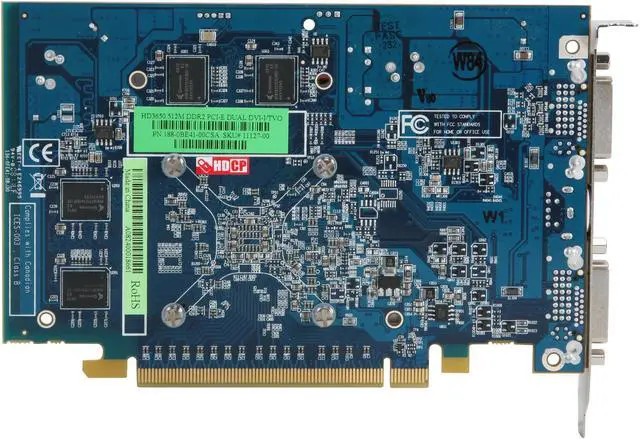 Alt view image 4 of 5 - SAPPHIRE Radeon HD 3650 512MB GDDR2 PCI Express 2.0 x16 Graphics Card 100236L