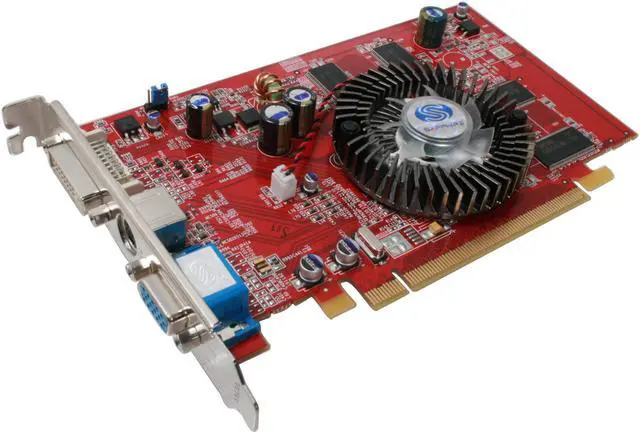 Main image of SAPPHIRE Radeon X1050 512MB (256MB onboard) DDR PCI Express x16 Graphics Card 100224L