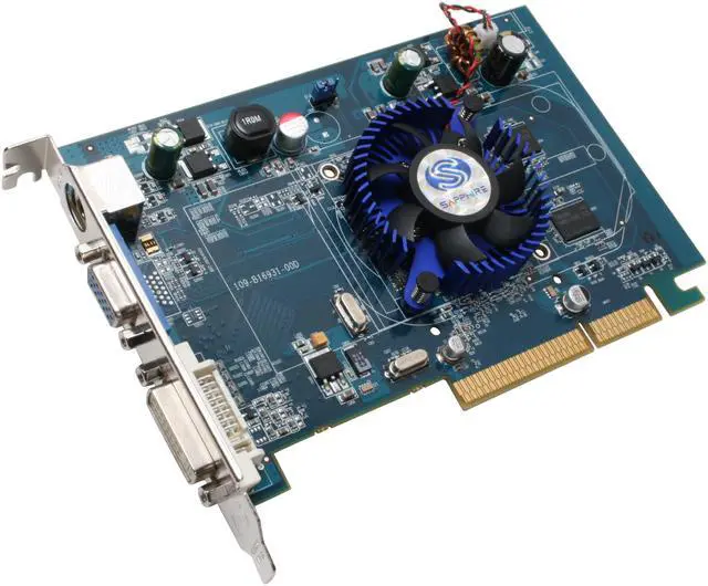 Main image of SAPPHIRE Radeon HD 2400PRO 256MB GDDR2 AGP 4X/8X Graphics Card 100232L