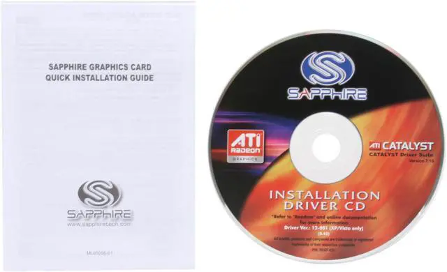 Alt view image 6 of 7 - SAPPHIRE Radeon HD 2400PRO 256MB GDDR2 AGP 4X/8X Graphics Card 100232L