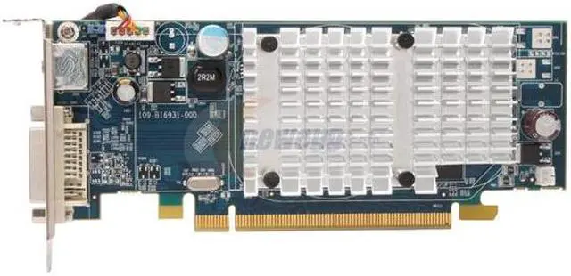 Alt view image 3 of 5 - SAPPHIRE Radeon HD 3450 256MB GDDR2 PCI Express 2.0 x16 CrossFireX Support Low Profile Graphics Card 100233HDMI