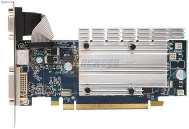 Alt view image 3 of 5 - SAPPHIRE Radeon HD 3450 512MB GDDR2 PCI Express 2.0 x16 CrossFireX Support Graphics Card 100234VGAL