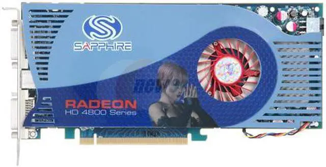 Alt view image 3 of 6 - SAPPHIRE Radeon HD 4850 1GB GDDR3 PCI Express 2.0 x16 CrossFireX Support Graphics Card 100242-1GL