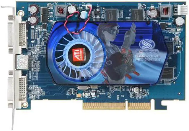 Alt view image 3 of 6 - SAPPHIRE Radeon HD 3650 512MB GDDR2 AGP 4X/8X Graphics Card 100238L