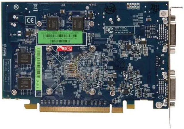 Alt view image 4 of 5 - SAPPHIRE Radeon HD 3650 1GB GDDR2 PCI Express 2.0 x16 CrossFireX Support Graphics Card 100236-1GL