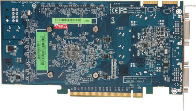 Alt view image 4 of 6 - SAPPHIRE Radeon HD 4850 512MB GDDR3 PCI Express 2.0 x16 CrossFireX Support Graphics Card 100245L
