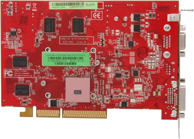 Alt view image 4 of 5 - SAPPHIRE Radeon X1650PRO 512MB GDDR2 AGP 4X/8X Graphics Card 100275L