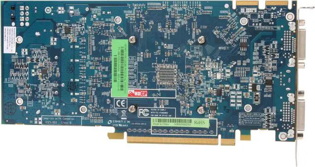 Alt view image 4 of 6 - SAPPHIRE Radeon HD 3850 512MB GDDR3 PCI Express 2.0 x16 CrossFireX Support Graphics Card 100248L