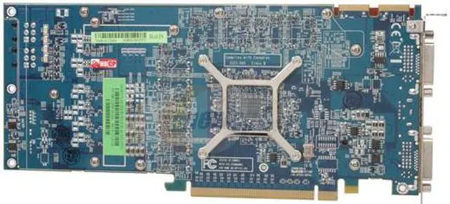 Alt view image 4 of 6 - SAPPHIRE Radeon HD 4870 512MB GDDR5 PCI Express 2.0 x16 CrossFireX Support Graphics Card 100257L