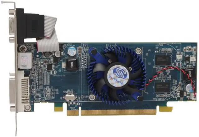 Alt view image 3 of 5 - SAPPHIRE Radeon HD 4550 512MB GDDR3 PCI Express 2.0 x16 CrossFireX Support Low Profile Graphics Card 100252L