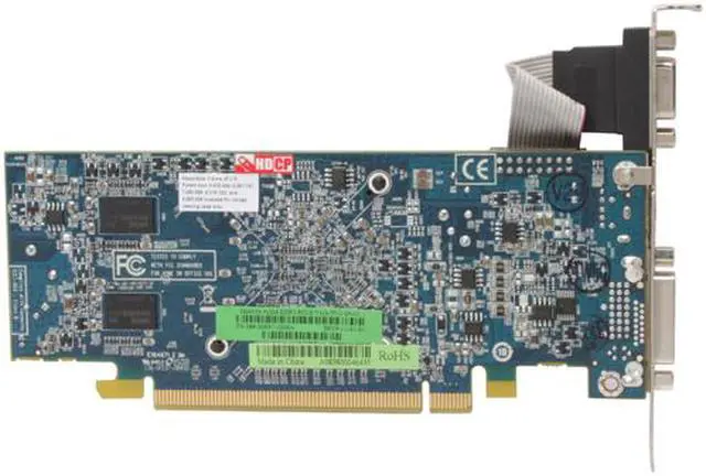 Alt view image 4 of 5 - SAPPHIRE Radeon HD 4550 512MB GDDR3 PCI Express 2.0 x16 CrossFireX Support Low Profile Graphics Card 100252L